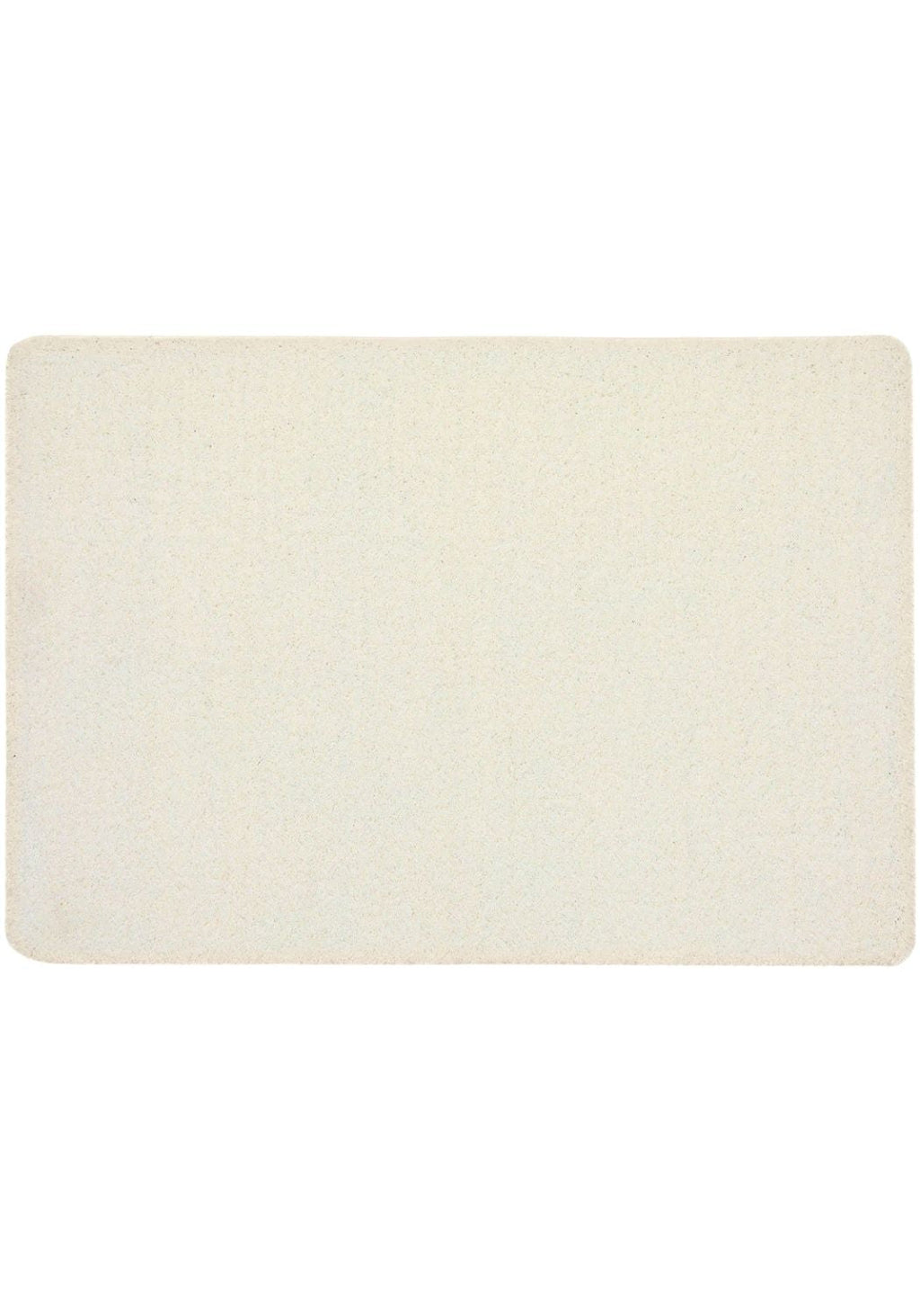 Washable Ghost Ivory Shaggy Rug