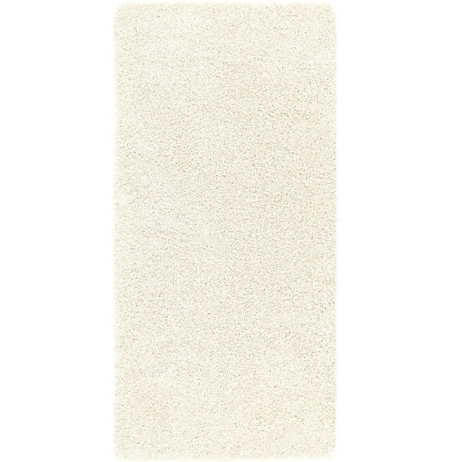 Washable Ghost Ivory Shaggy Rug