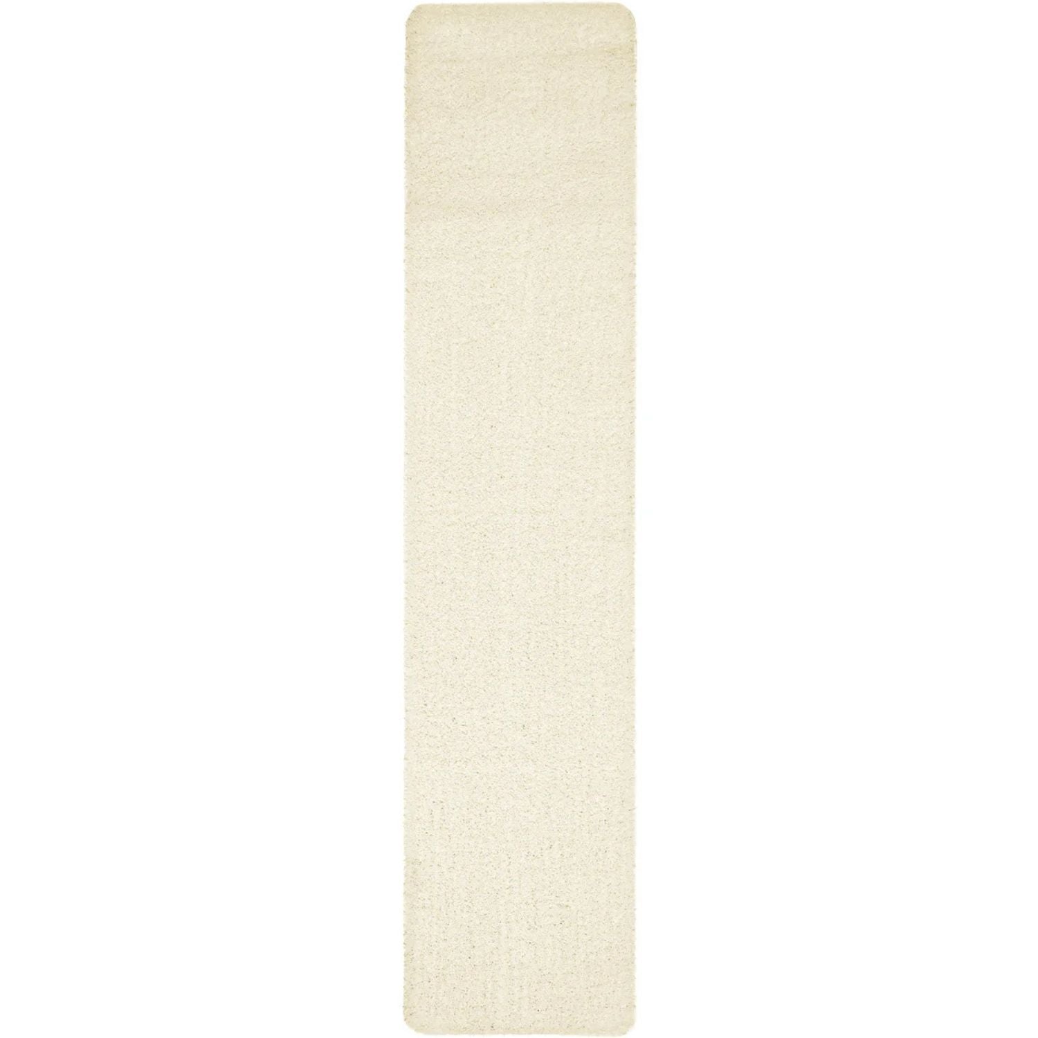 Washable Ghost Ivory Shaggy Rug