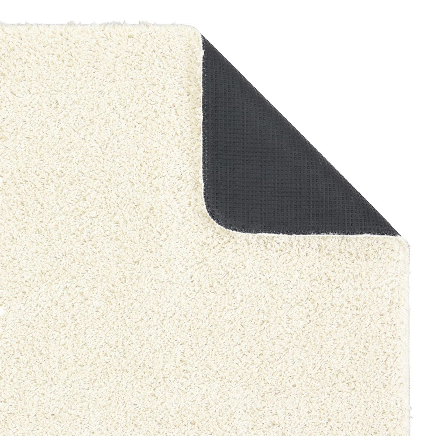 Washable Ghost Ivory Shaggy Rug