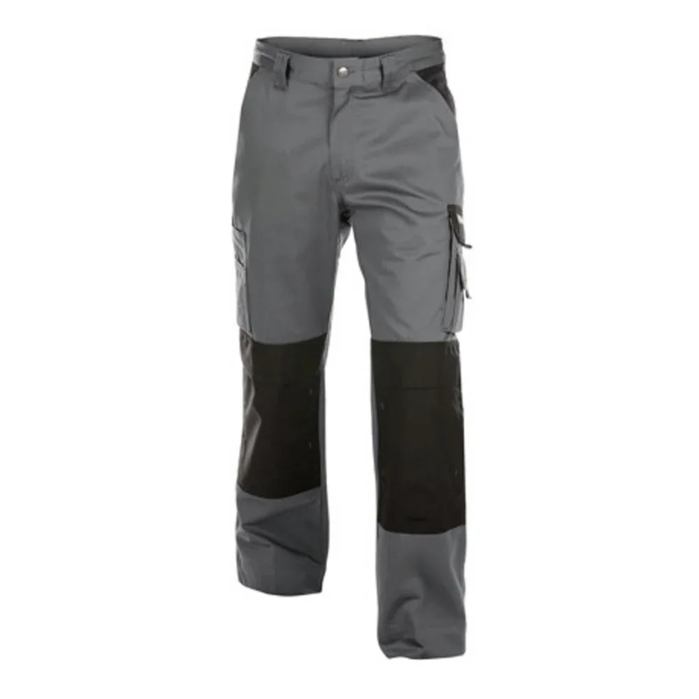 DASSY Boston 200426 Two-Tone Kneepad Trousers Grey/Black - Bobobiy
