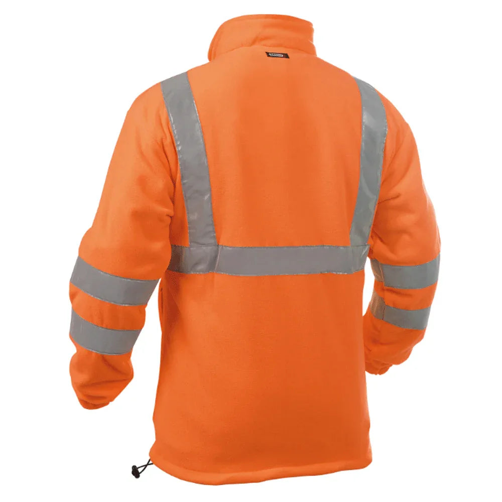 DASSY Kaluga 300247 Hi-Vis Fleece Work Jacket Various Colours - Bobobiy