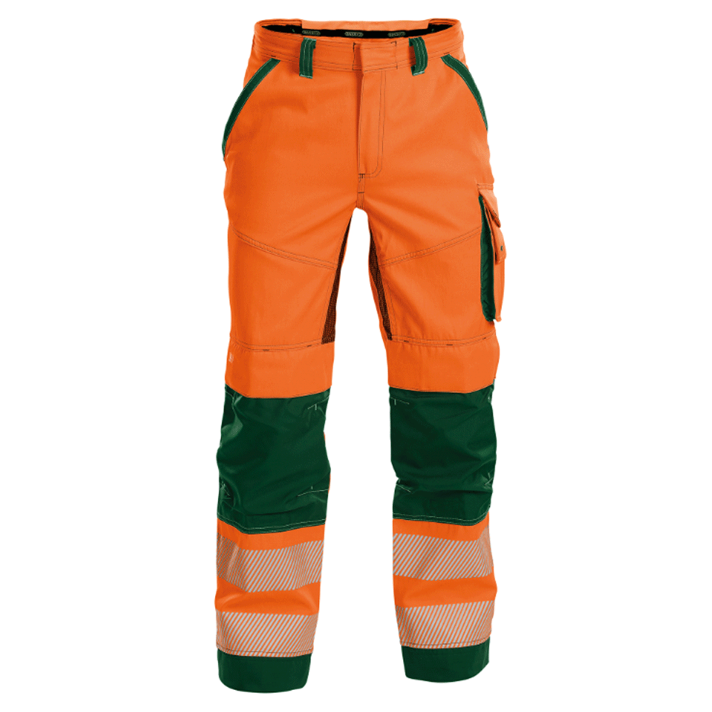 DASSY-Odessa-200984-Hi-Vis-Kneepad-Multi-Pocket-Trousers-Orange-Workwear-Nation-Ltd-9250 - Bobobiy