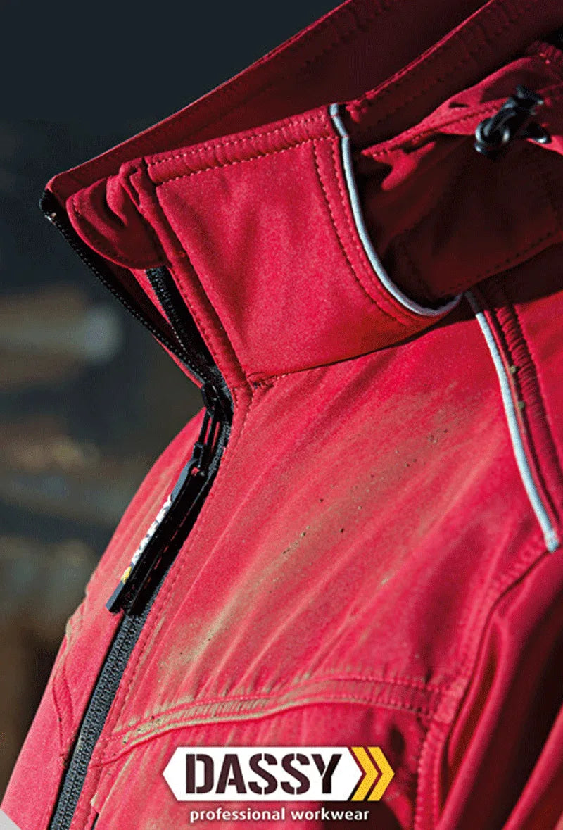 DASSY Tavira 300304 Waterproof Breathable Softshell Jacket Various Colours - Bobobiy