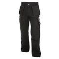 DASSY Texas 200595 Canvas Holster Pocket Kneepad Trousers Various Colours - Bobobiy