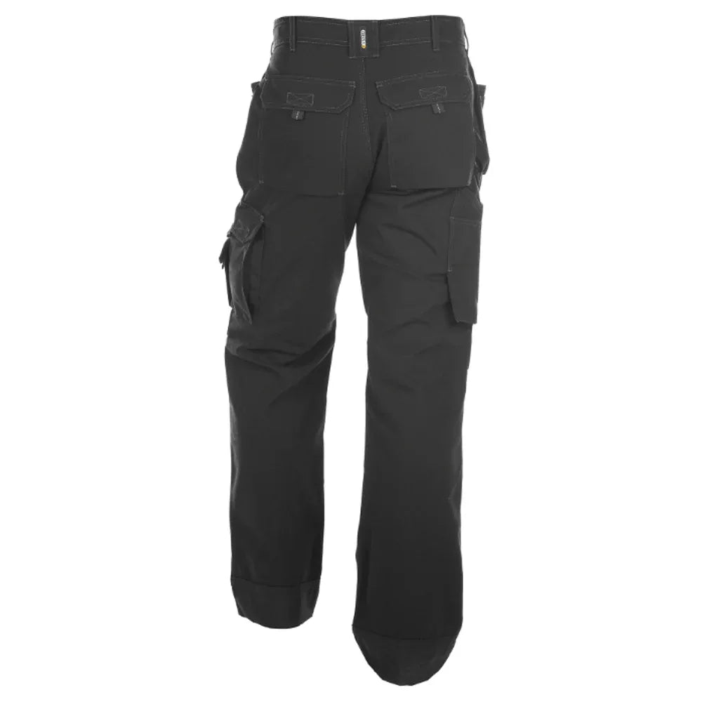 DASSY Texas 200595 Canvas Holster Pocket Kneepad Trousers Various Colours - Bobobiy