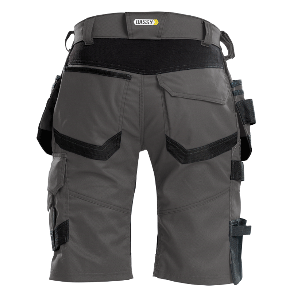 DASSY-Trix-250083-Sretch-Multi-Pocket-Work-Shorts-Various-Colours-Workwear-Nation-Ltd-5056 - Bobobiy