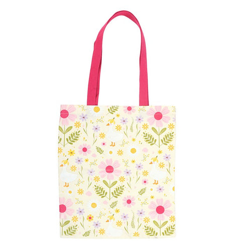 Daisy & Duck Print Tote Bag