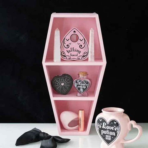 Pink Coffin Shelf