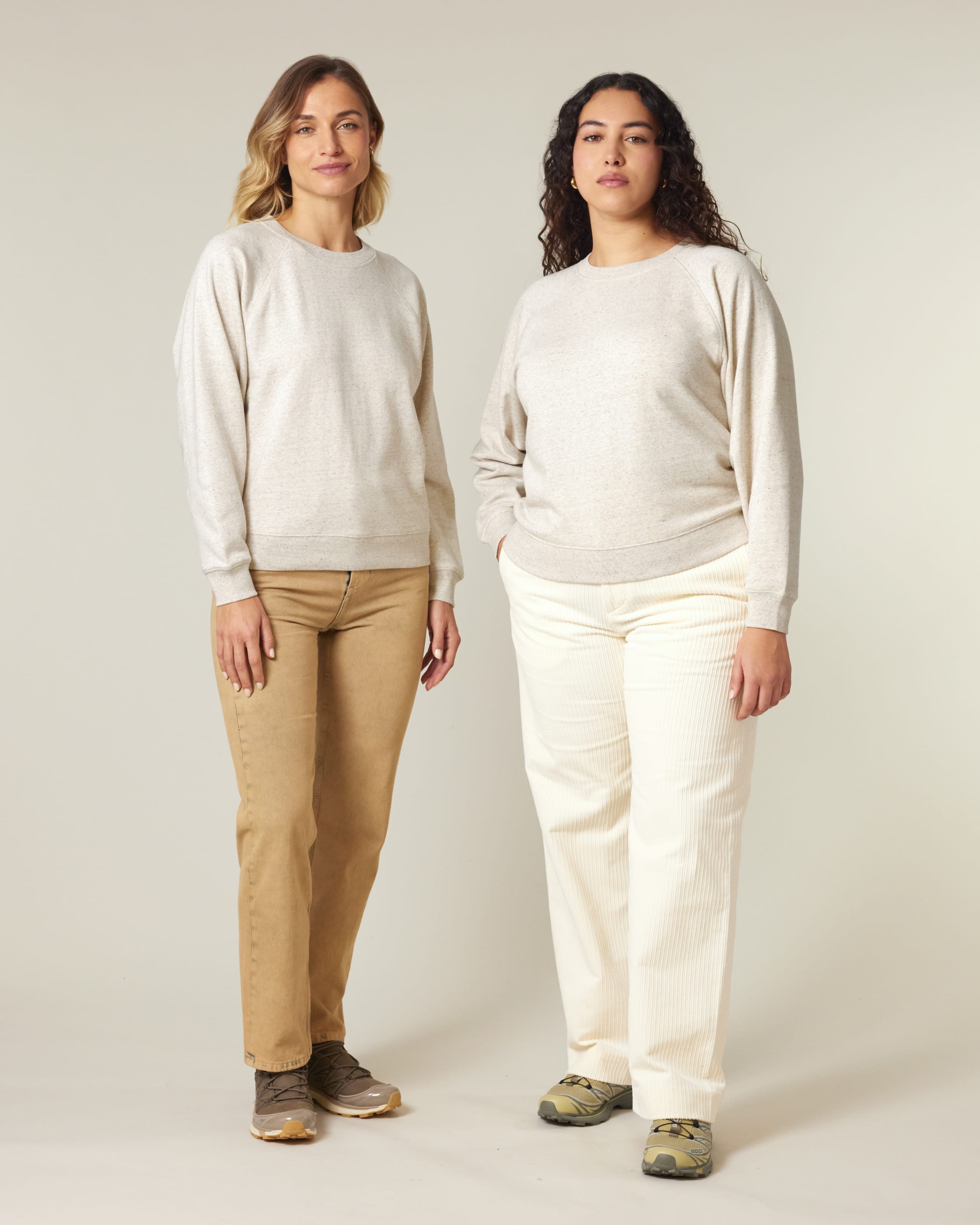 Organic Cotton Raglan Sweatshirt: Womens