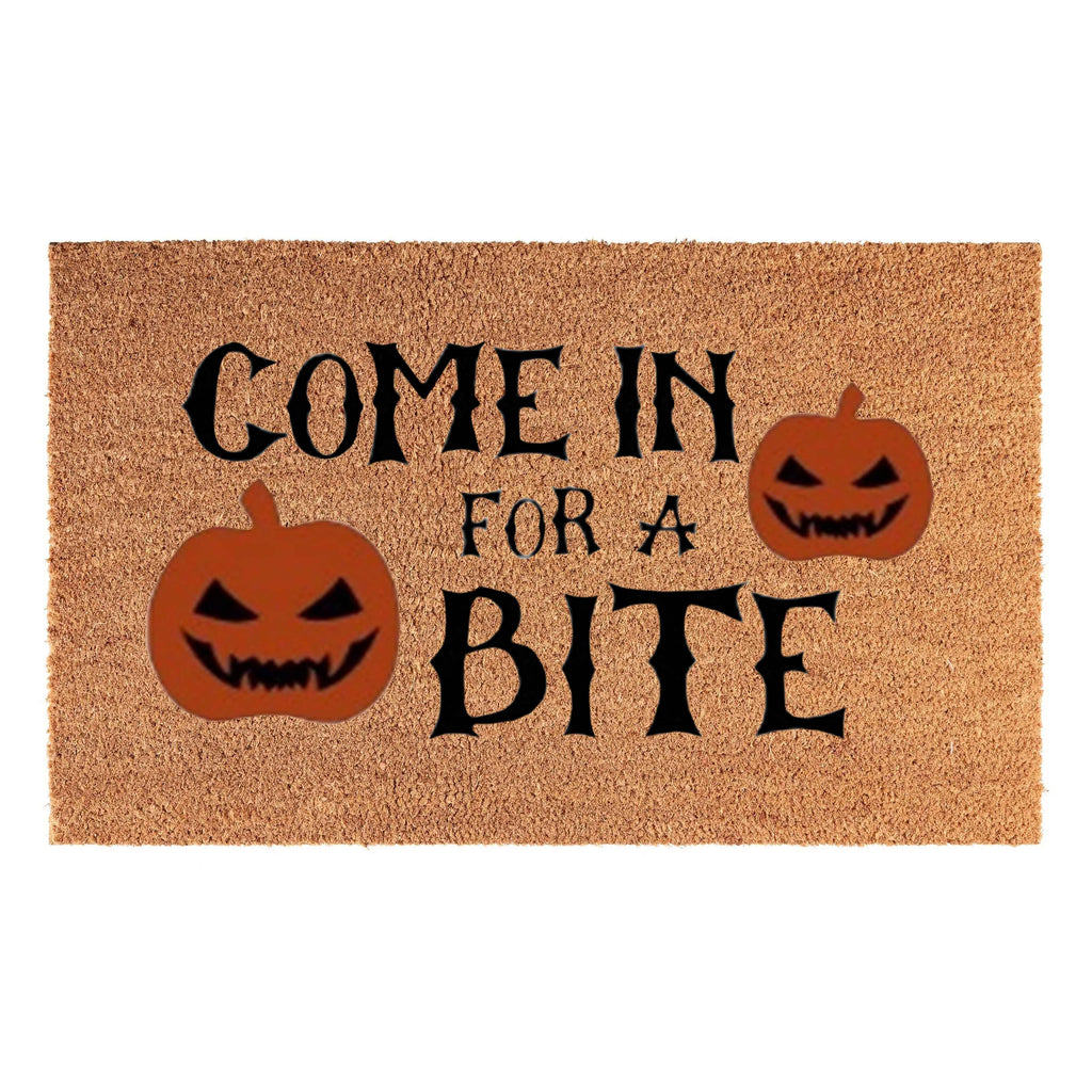 Halloween Doormat 60cm x 40cm - 'Come In For A Bite'