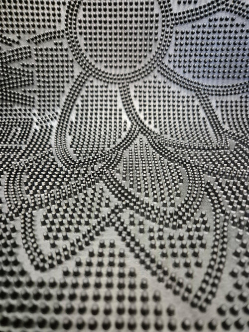 Rubber Doormat 60cm x 40cm - 'Welcome' (Flower)