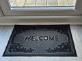 Rubber Doormat 60cm x 40cm - 'Welcome' (D2)