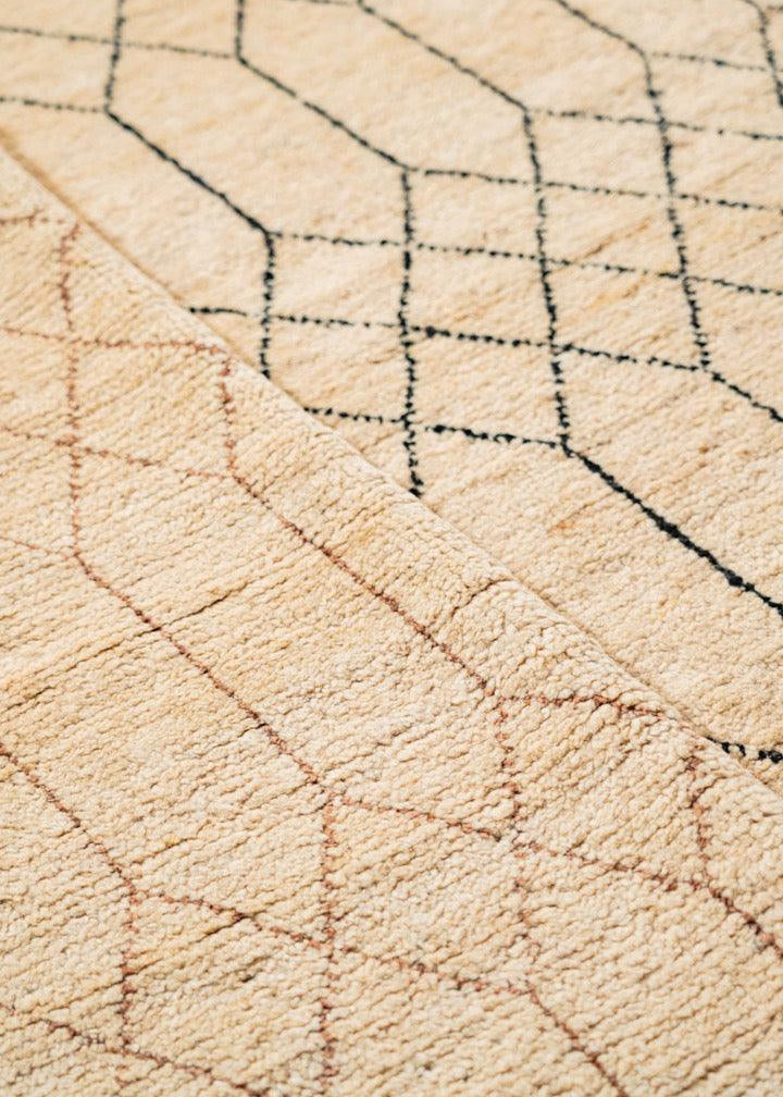 Bazm Hand Knotted Rug - 278 x 189 cm - Handmade