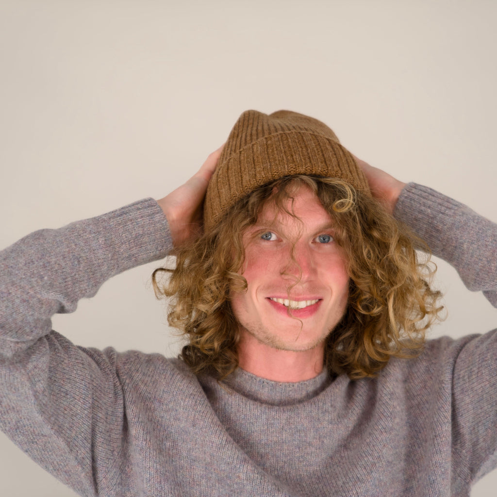 Lambswool - Furrow Hat - Driftwood