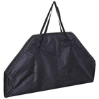 Black carrying bag for foldable poker table top with top handle