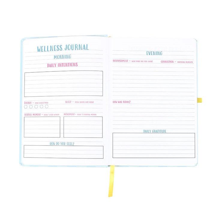 Be Kind to Your Mind A5 Wellness Journal with Citrine Pen