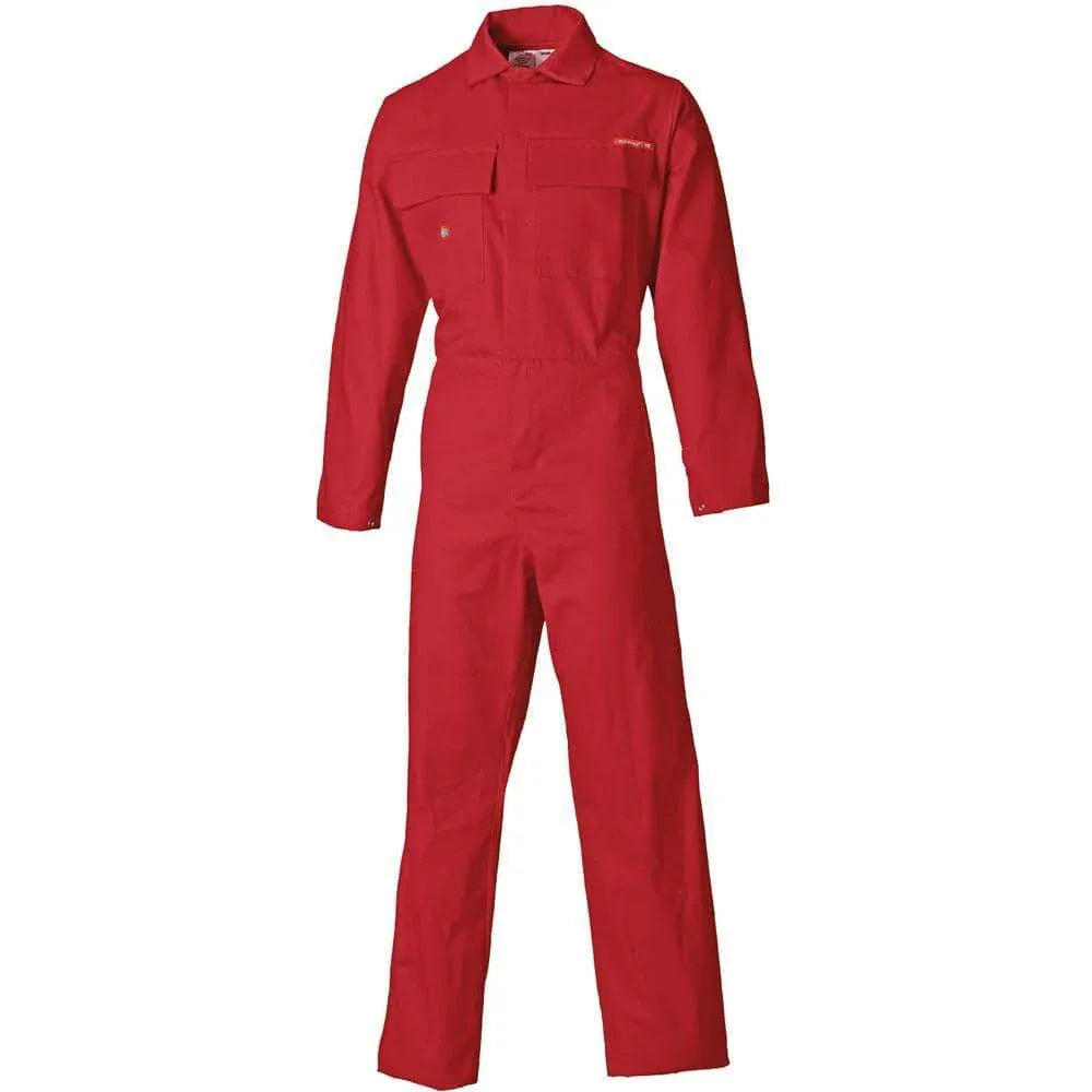 Dickies FR4869 Flame Retardant Coverall Red Size 52 - Bobobiy
