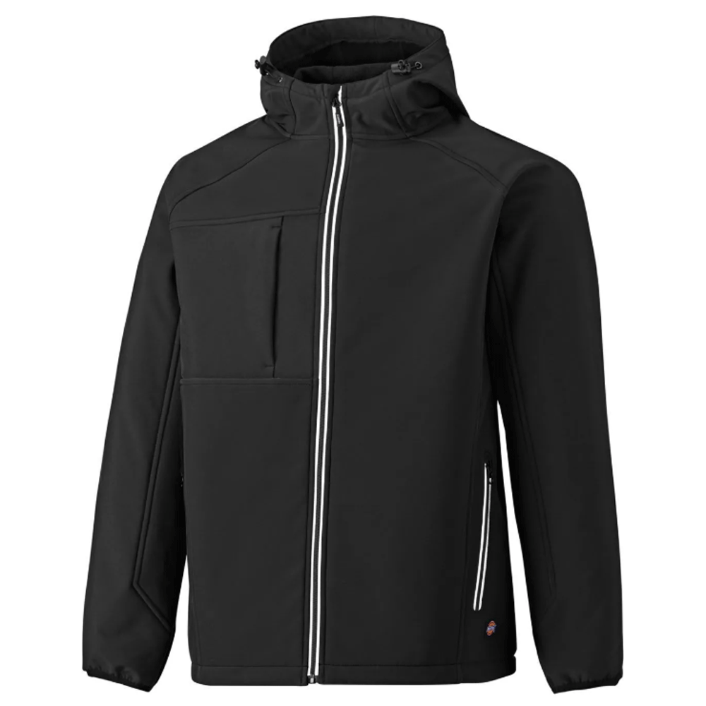 Dickies-JW7023-Two-Tone-Hooded-Water-Resistant-Softshell-Jacket-Various-Colours-Workwear-Nation-Ltd-5676 - Bobobiy