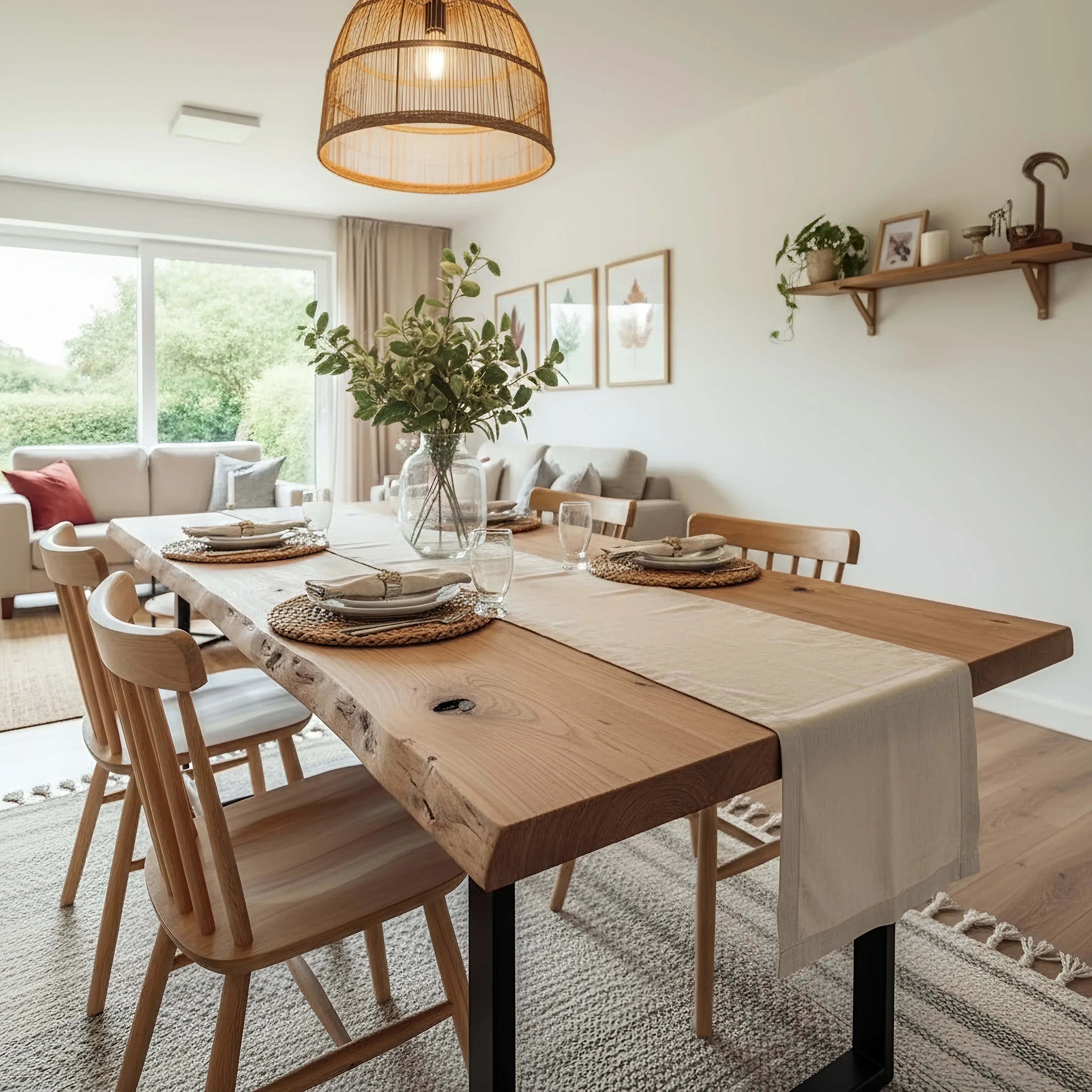 Dining_table_U_Shape_legs_2 - Bobobiy