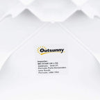 White plastic square tabletop with grid texture and smooth legs