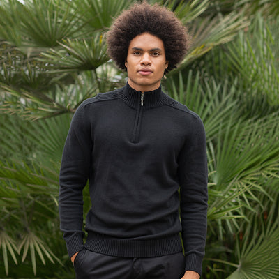 Quarter Zip Recycled Sweatshirt