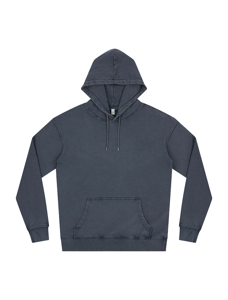 Organic Cotton Faded Hoodie: Unisex