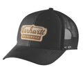 Carhartt mesh-back baseball cap in dark gray with Carhartt Workwear patch