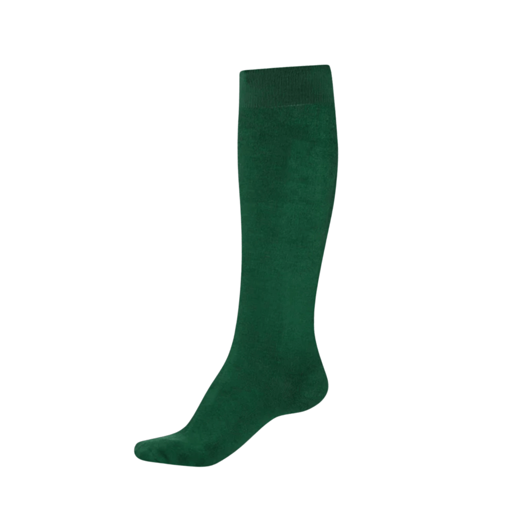 Knee-High Bamboo Thermal Socks -  Wellington Boots Socks Organic Thermal - Green