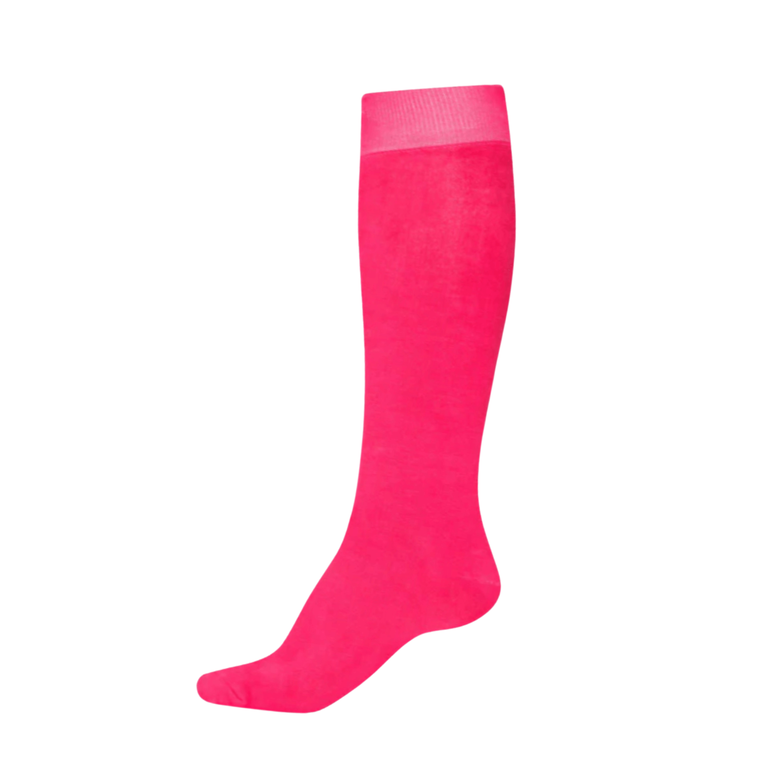 Knee-High Bamboo Thermal Socks -  Wellington Boots Socks Organic Thermal - Pink Punch