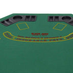 Green felt octagonal layout with Black Jack text and Insurance Pays lettering