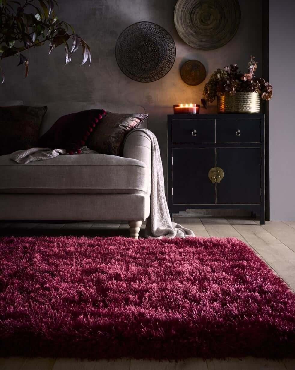 Extravagance_Wine_Rug_L1 - Bobobiy