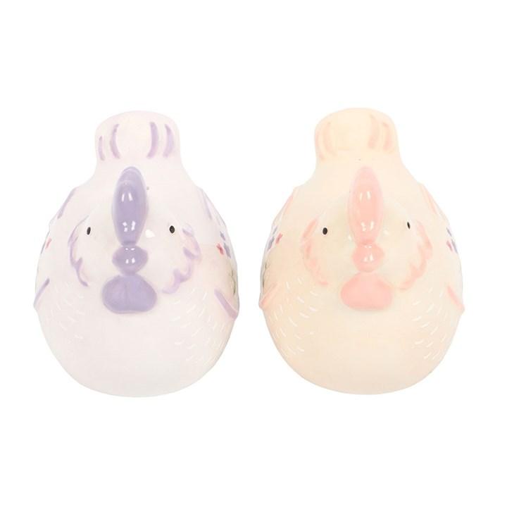 Hen Shaped Salt and Pepper Shakers