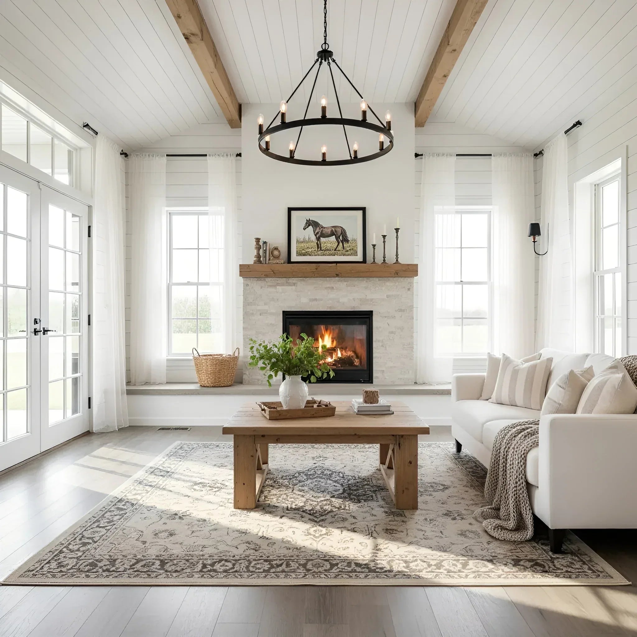 Farmhouse_Coffee_Table_without_shelf_3 - Bobobiy
