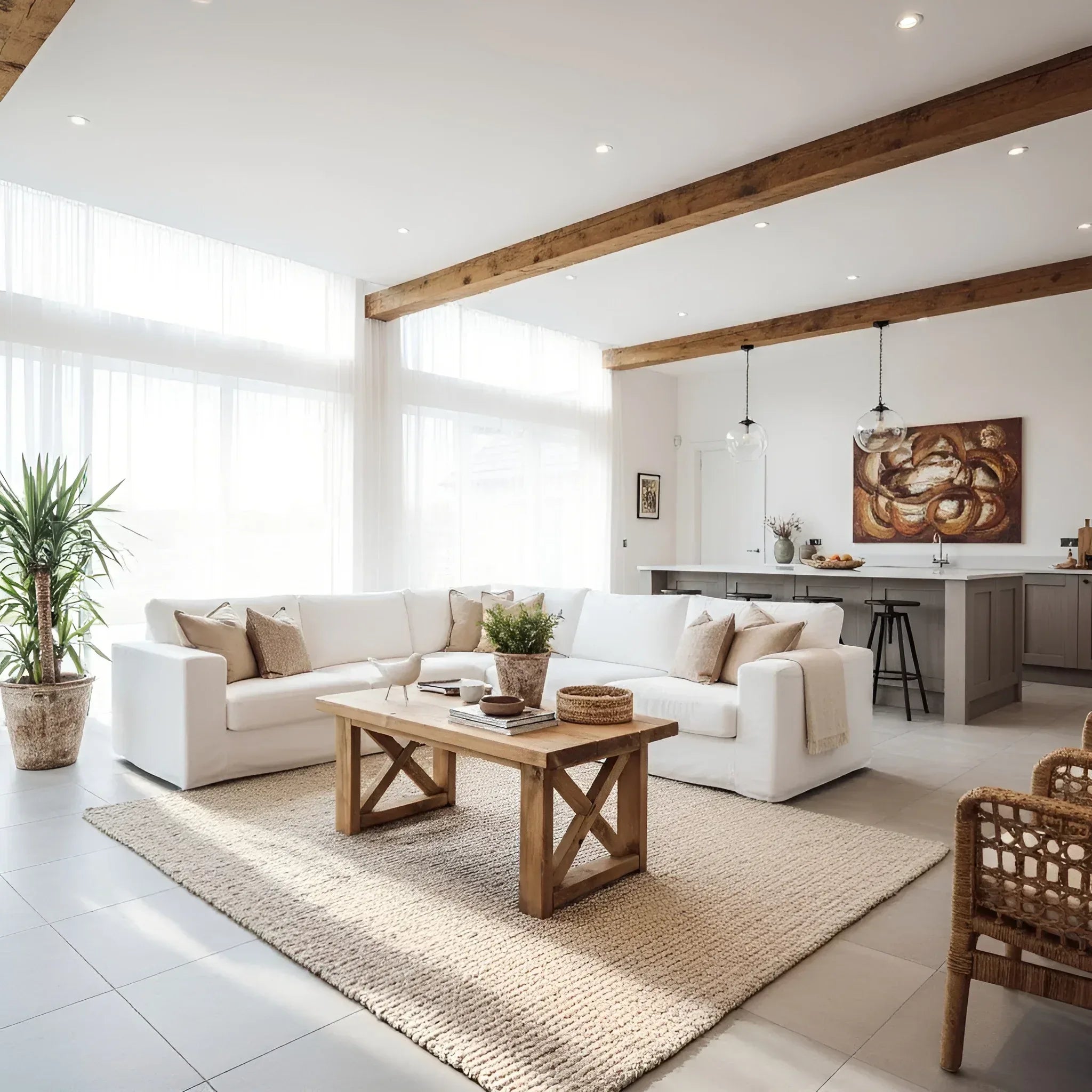 Farmhouse_Coffee_Table_without_shelf_4 - Bobobiy
