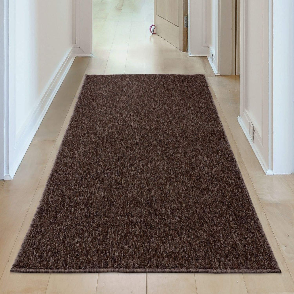 Flex_Brown_Low_Pile_Solid_Rug-14 - Bobobiy