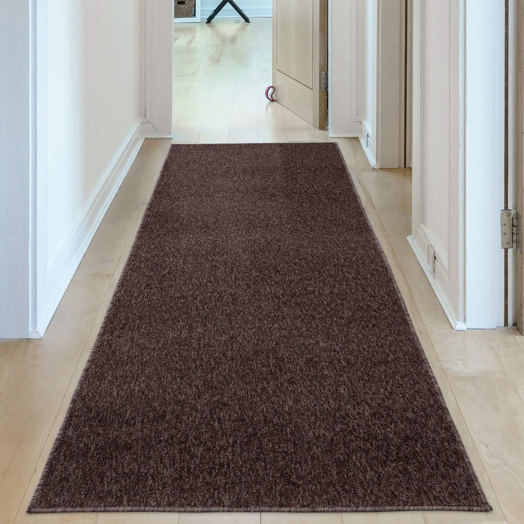 Flex_Brown_Low_Pile_Solid_Rug-17 - Bobobiy