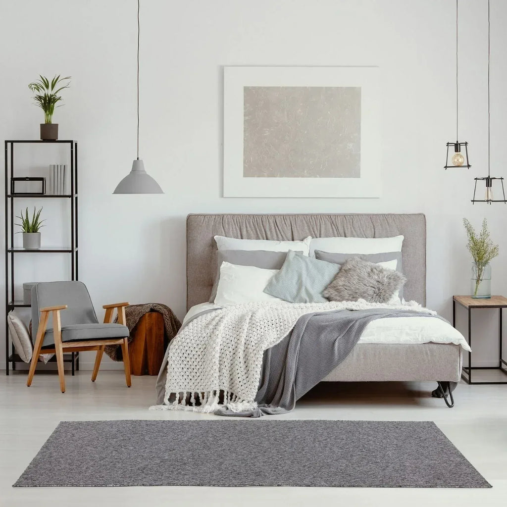Flex_Grey_Low_Pile_Solid_Rug-10 - Bobobiy