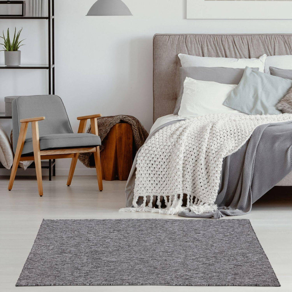 Flex_Grey_Low_Pile_Solid_Rug-11 - Bobobiy