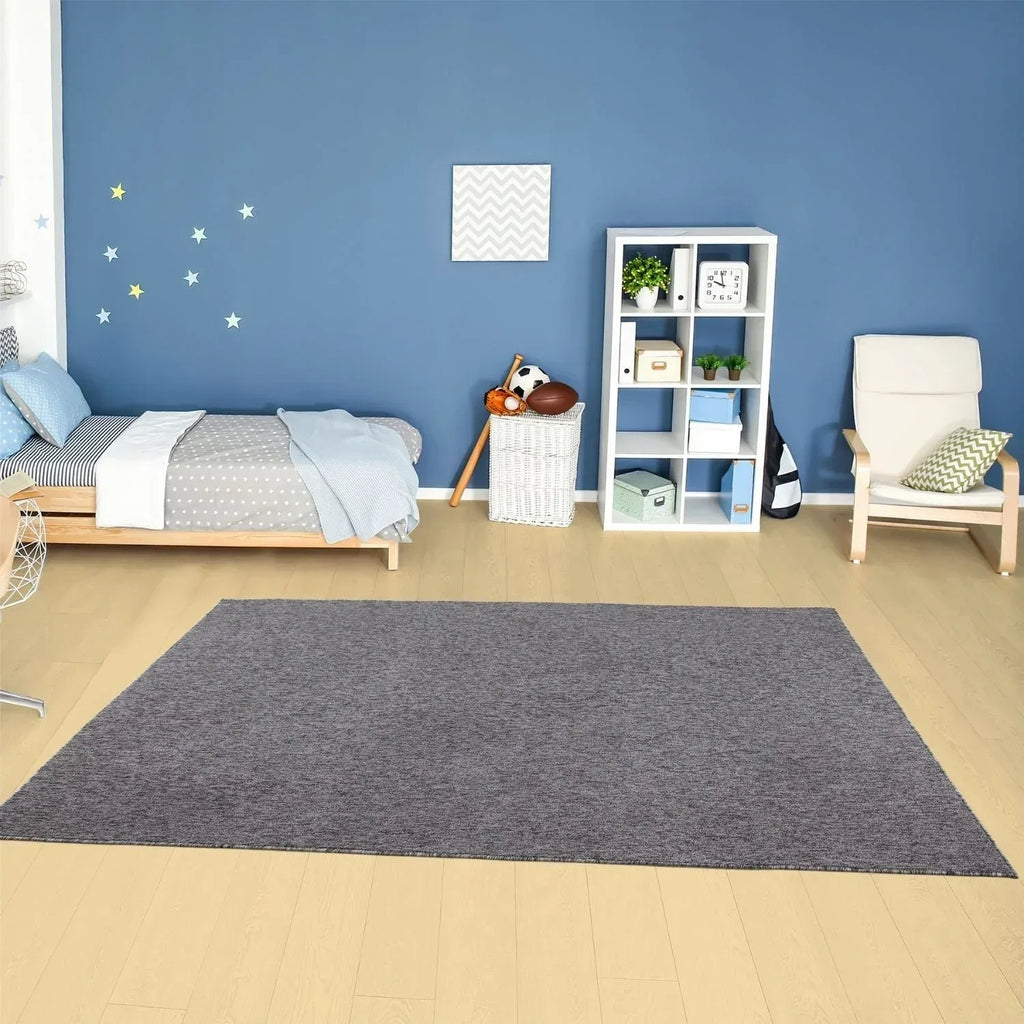 Flex_Grey_Low_Pile_Solid_Rug-17 - Bobobiy