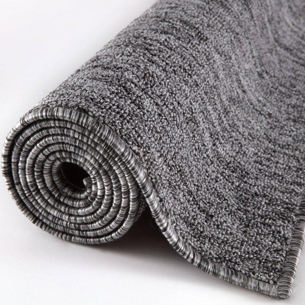Flex_Grey_Low_Pile_Solid_Rug-2 - Bobobiy
