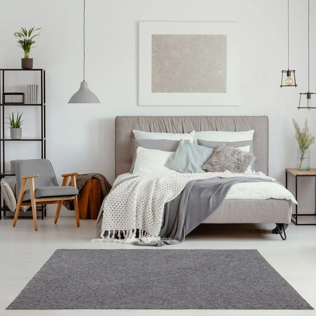 Flex_Grey_Low_Pile_Solid_Rug-9 - Bobobiy