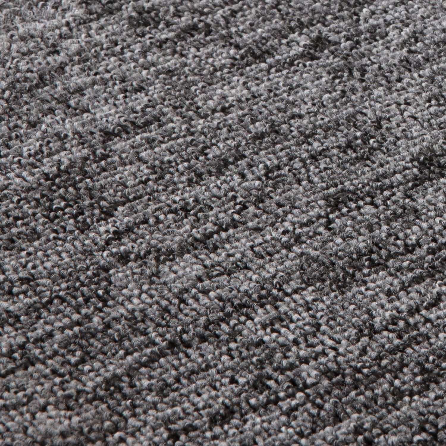 Flex_Grey_Low_Pile_Solid_Rug - Bobobiy