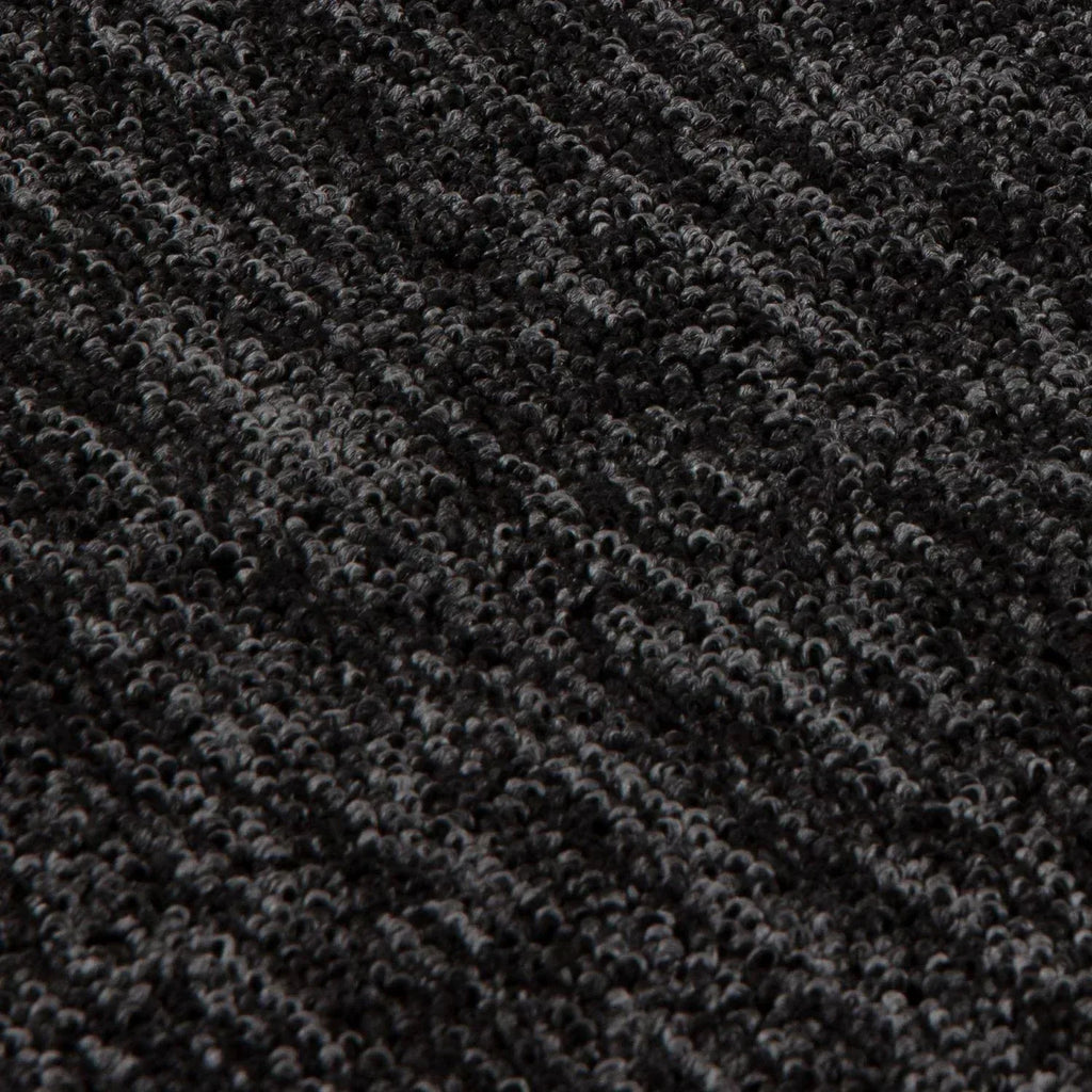 Flex_dark_grey_Low_Pile_Solid_Rug-1 - Bobobiy