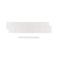 White junior bed extension panels and insert piece