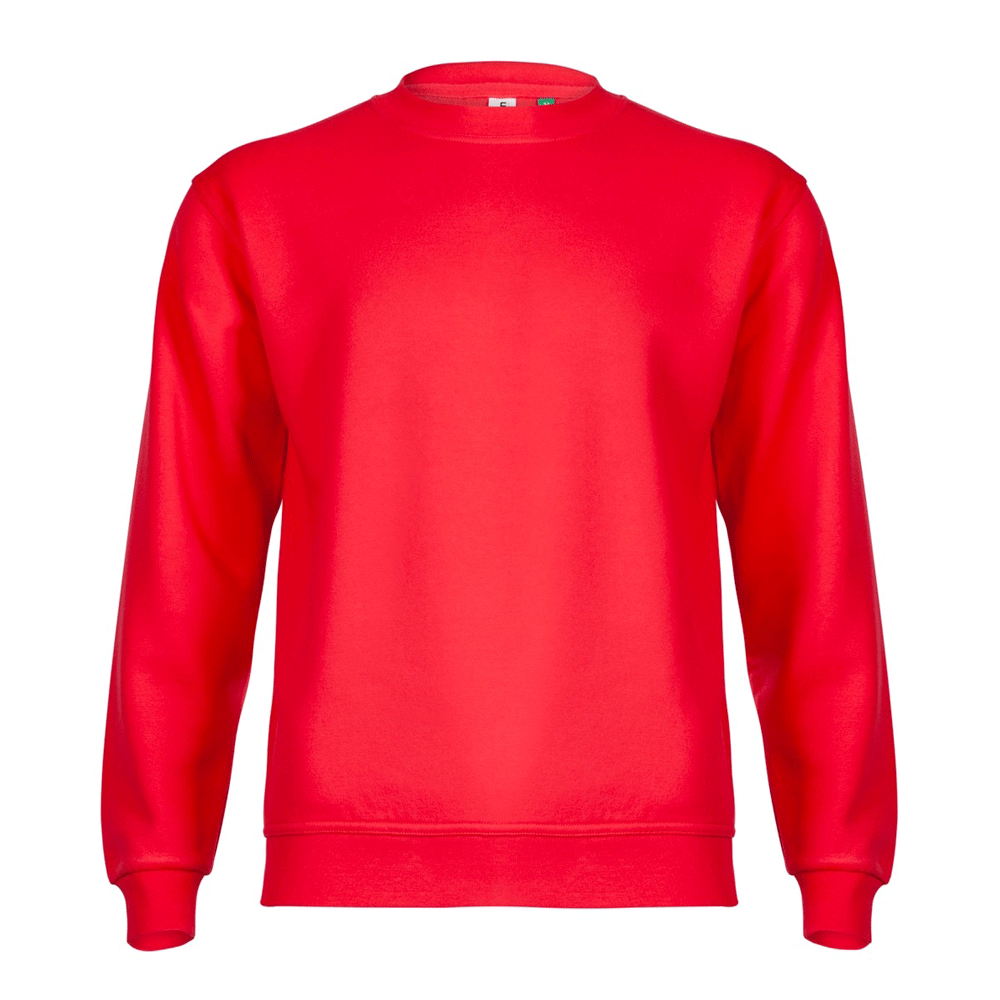 GR21-Eco-Sweatshirt-Red-Front - Bobobiy
