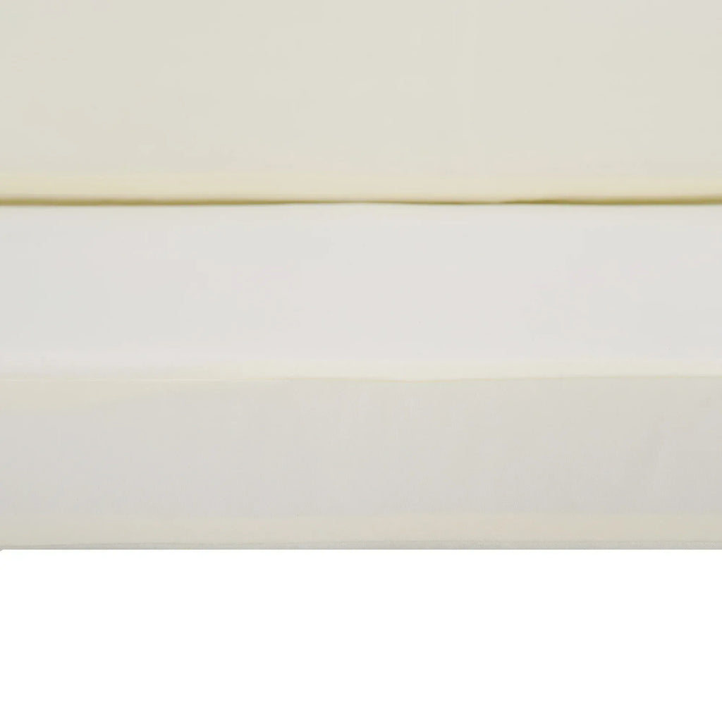 Outdoor Cushion Pad Set for Rattan Furniture, 7 Piece Garden Furniture Cushions ONLY, Cream - Bobobiy