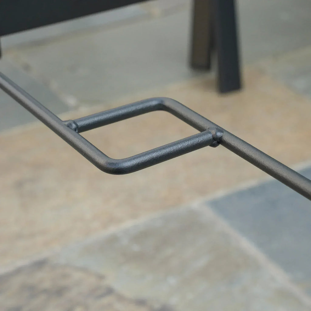 Seven-Piece Garden Dining Set with Cushions - Grey - Bobobiy