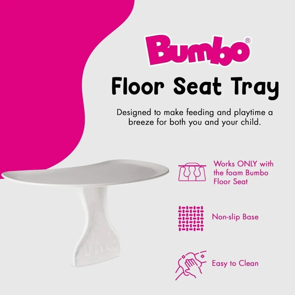 Bumbo Floor Seat Tray - White