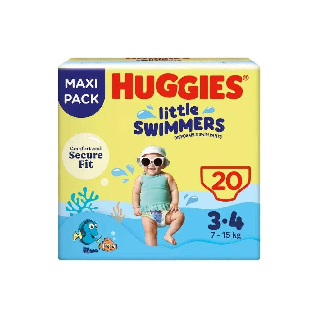 Huggies Little Swimmers size 3-4 swim nappies, maxi pack of 20 disposable pants